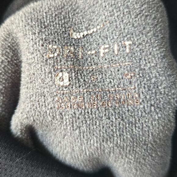 Nike tech fleece Pullover hoodie Sz small Black Gray Preowned - Picture 3 of 3